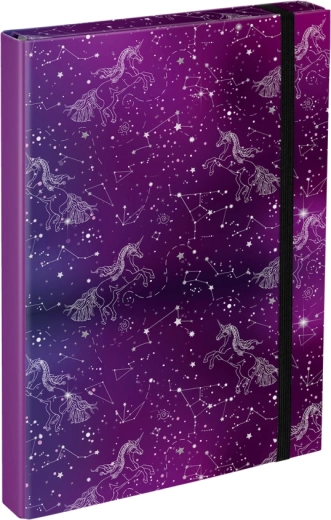 Chemises pour cahiers scolaires Unicorn Universe