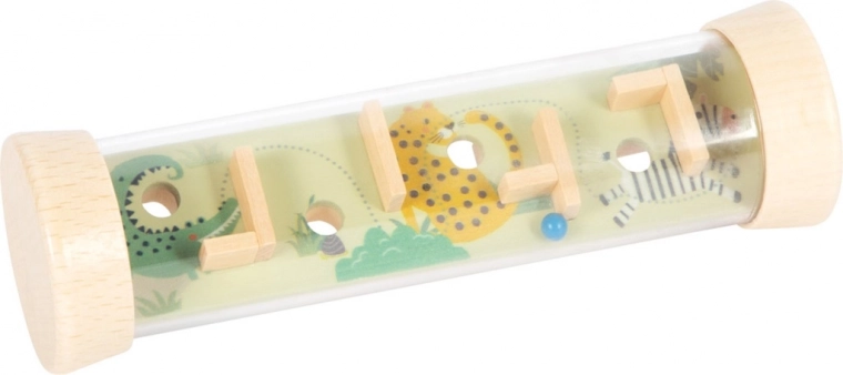 Kuličkový labyrint v průhledné trubici small foot