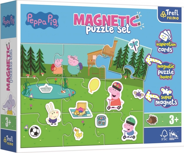 Magnetic Puzzle Games Peppy, Peppa Pig
