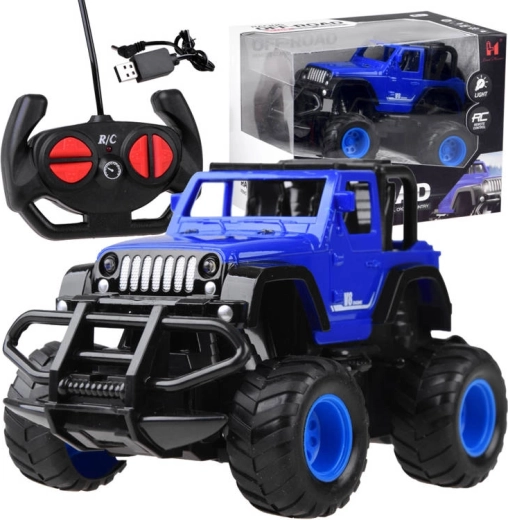Diaľkovo ovládané terénne auto s RC riadením