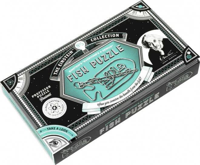Professor Puzzle Brain Teaser Albert Einstein: Fish Puzzle