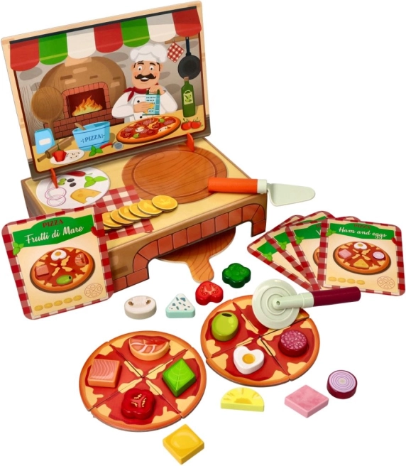 Pizzeria Carlo - jouet en bois