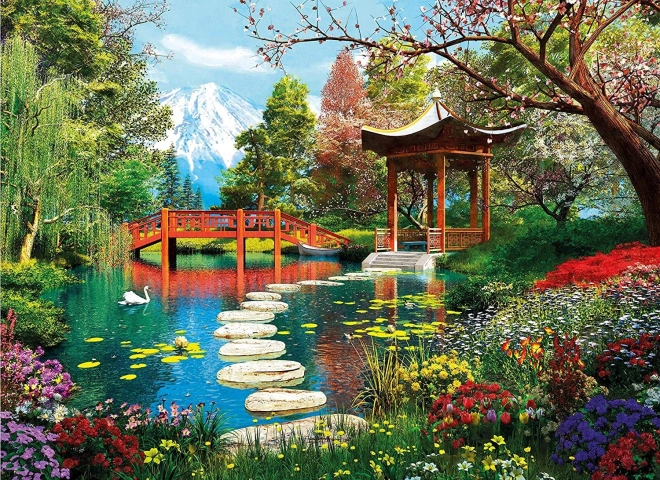 Puzzle 1000 pieces Fuji Garden