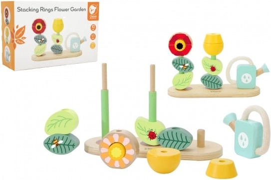 Flower Garden Wooden Puzzle for Children