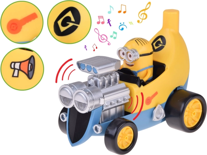 Lumières, sons et répliques de Minions