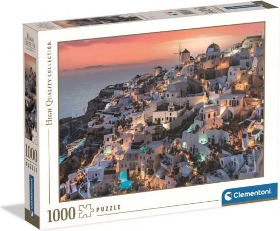 Clementoni puzzle 1000 pieces HQ – Shades of Santorini
