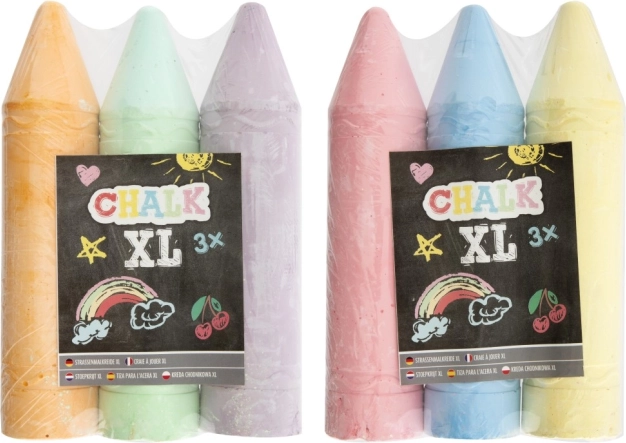 Colored Chalk XL - 3 pcs