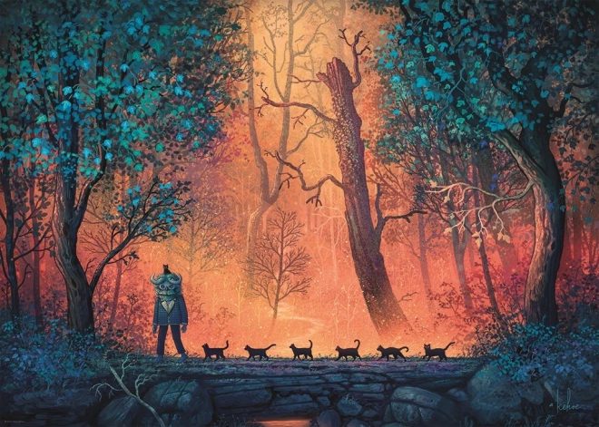 Puzzle HEYE Inner Mystic: Forest March 1000 pieces