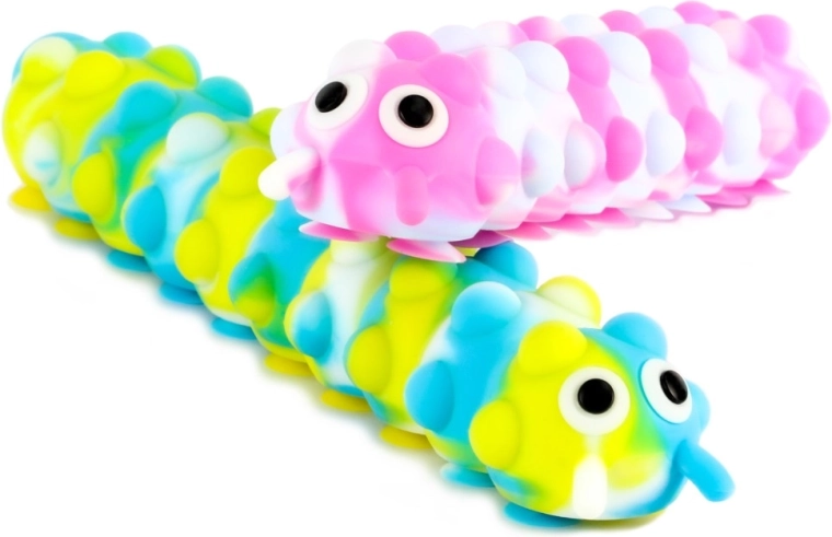 Surface texturée et couleurs vives