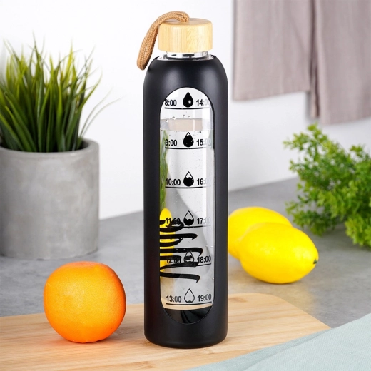 Elegante rivestimento protettivo e tappo in bambù