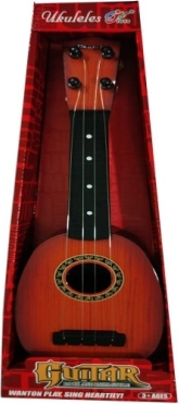 Beginner ukulele with 4 nylon strings