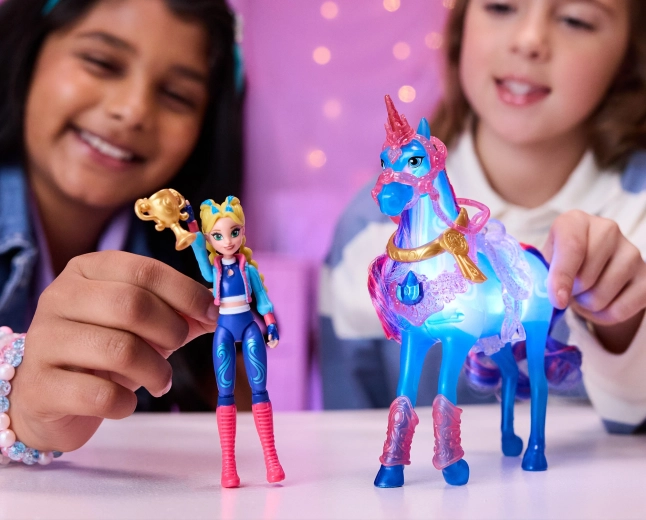 Luce magica dell’unicorno River