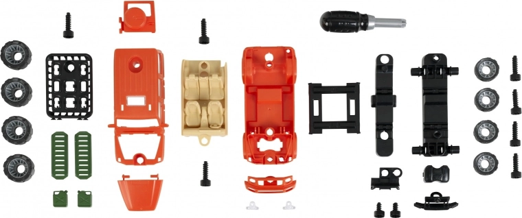 Építés és szétszerelés valódi csavarhúzóval