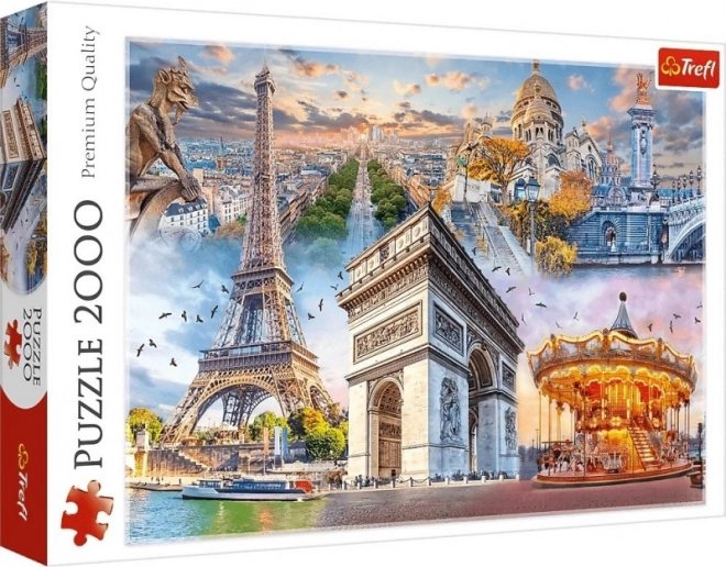 Puzzle 2000 pieces - Weekend in Paris