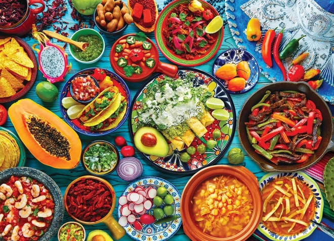 Puzzle EUROGRAPHICS Mexican Table 1000 pieces