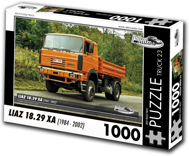 Puzzle RETRO-AUTA ŠKODA LIAZ 18.29 XA (1994–2002) – 1000 pieces
