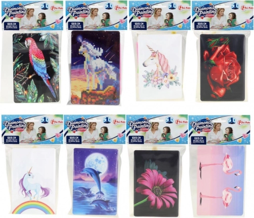 Diamond Painting – creative kit with accessories, mixed designs
