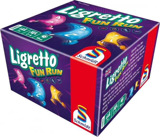 SCHMIDT LIGRETTO FUN RUN family card game