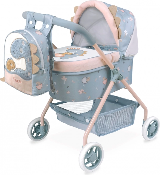Moj prvi voziček za punčke z nahrbtnikom COCO 56 cm