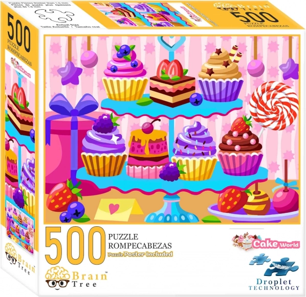 Puzzle In the Patisserie 500 pieces
