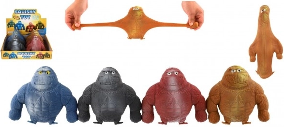Anti-stress Stretchable Gorilla Made of Silicone Material