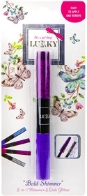Lukky 2-en-1 mascara et paillettes pour cils