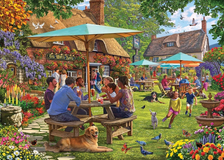 FALCON Puzzle Summer in the Tavern 1000 pieces