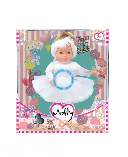 Bambola Bambolina Molly ballerina con 3 canzoncine