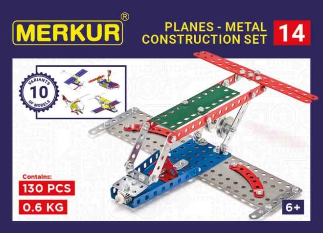 MERKUR Airplane Building Set for Kids