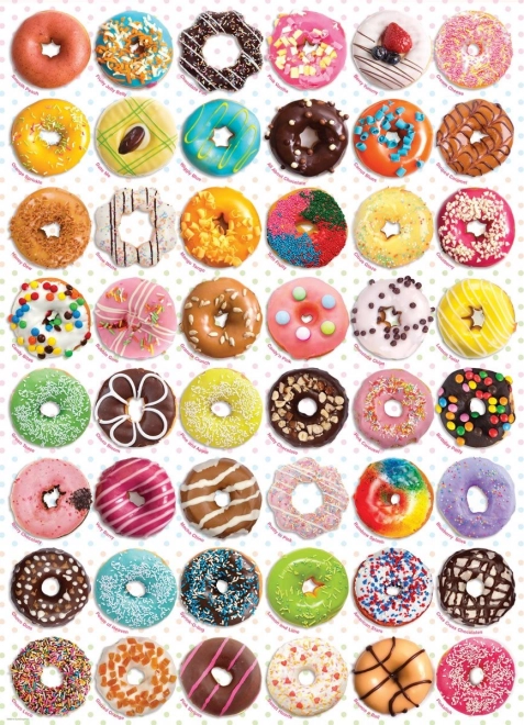 Puzzle EUROGRAPHICS Donuts 1000 pieces