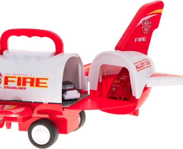 Avion ouvrant avec rampe