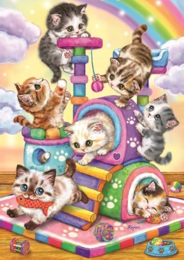 Playful Kittens Puzzle by Ravensburger, 35 pieces
