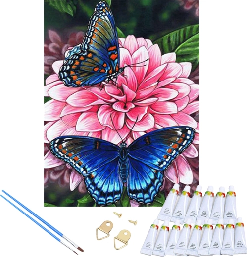 Slika metuljev pripravljena za obešanje