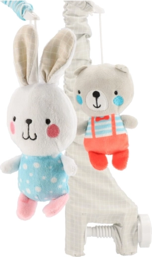 Mehke plišaste figurice za vizualni razvoj