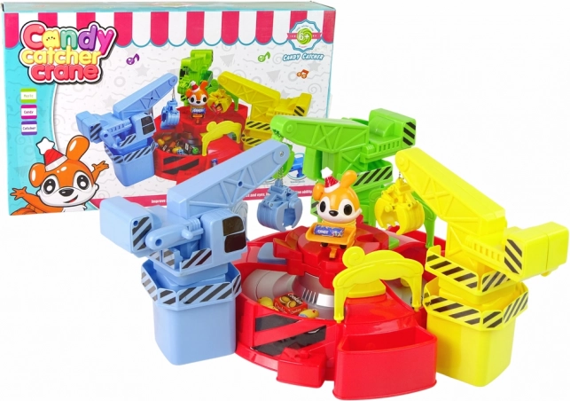 Rotating Candy Catcher with Music – Kids’ Board Game