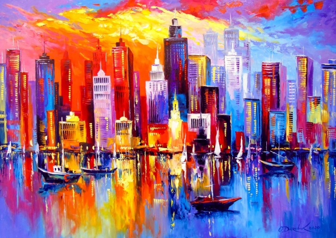Enjoy Evening New York Puzzle 1000 Pieces