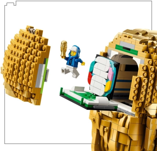 Åbning i toppen med skjult scene