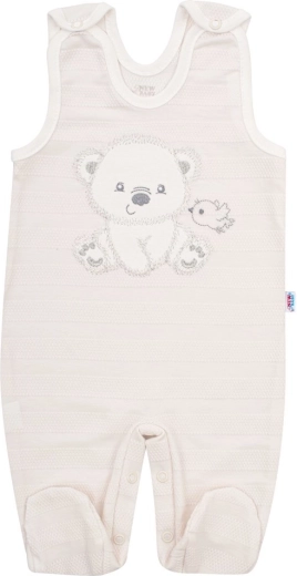 Footed romper for warmth and comfort