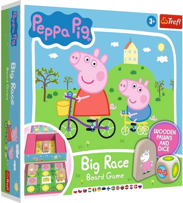 Peppa Pig Big Race Board Game by Trefl