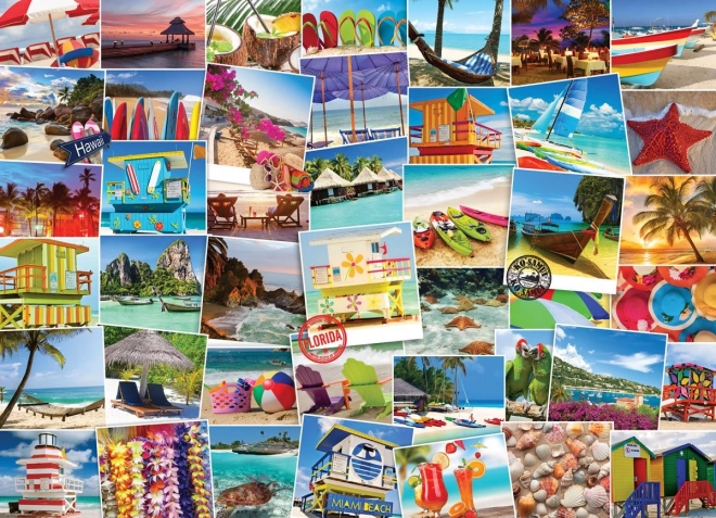 Eurographics Puzzle Globetrotter – Beaches 1000 Pieces