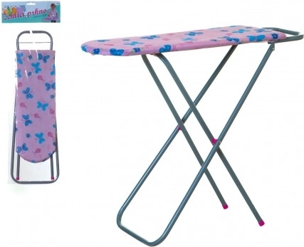 Table à repasser pour enfants métal/bois 61 × 19 cm, hauteur 51 cm