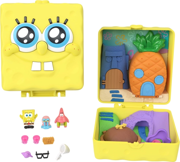 Astuccio portatile con mini mondo di Bikini Bottom