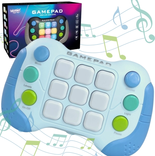 Elektronisk spil WOOPIE Pop-It Fidget Toy Gamepad blå