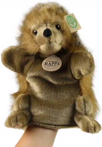 Plush Hedgehog Hand Puppet 25 cm ECO FRIENDLY RAPPA