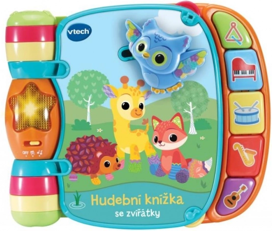 Vtech musikbog med dyr