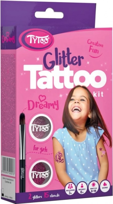 TyToo Dreamy – set za sjajne tetovaže za djevojčice