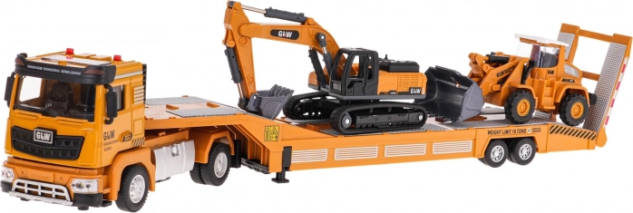 Construction Vehicles with Detachable Trailer