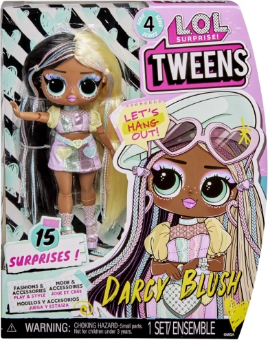 Panenka L.O.L. Surprise Tweens Série Základní - Darcy Blush