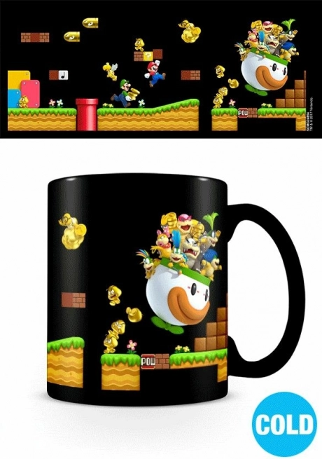 Color-changing mug Super Mario Gold Coin Rush 315 ml