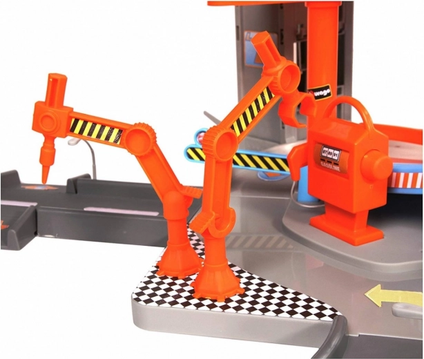 Servis s robotickými rameny a zvedací plošina